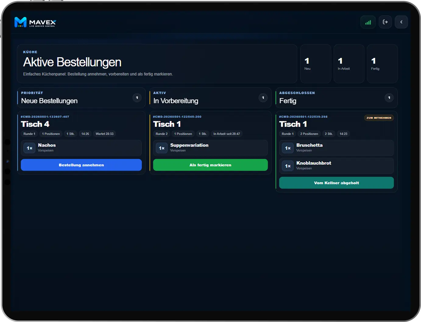 Küche Mavex Mockup